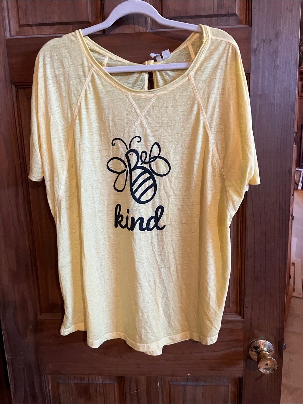 Cato Yellow Bee 'Kind' Short Sleeve Tee